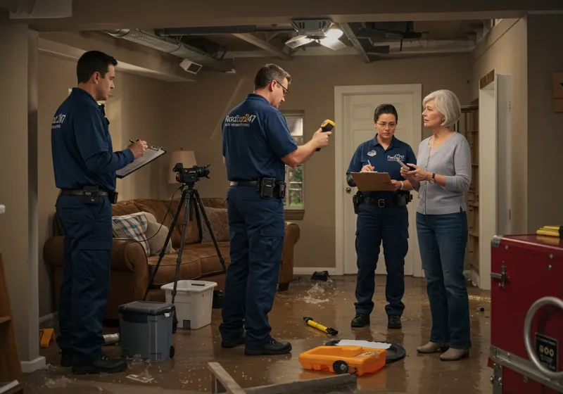 Water Damage Assessment and Insurance Documentation process in Frisco, TX