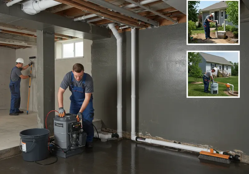 Basement Waterproofing and Flood Prevention process in Frisco, TX
